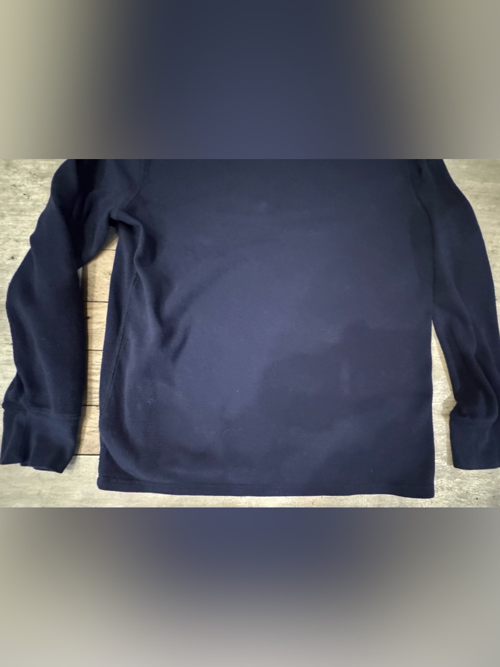Polo Ralph Lauren Men’s XL Navy Thermal Waffle Knit Long Sleeve Shirt Pony Logo - Picture 7 of 16